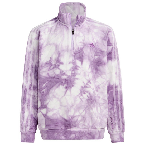 Adidas Παιδικό φούτερ All SZN Tie Dye Half-Zip Sweatshirt